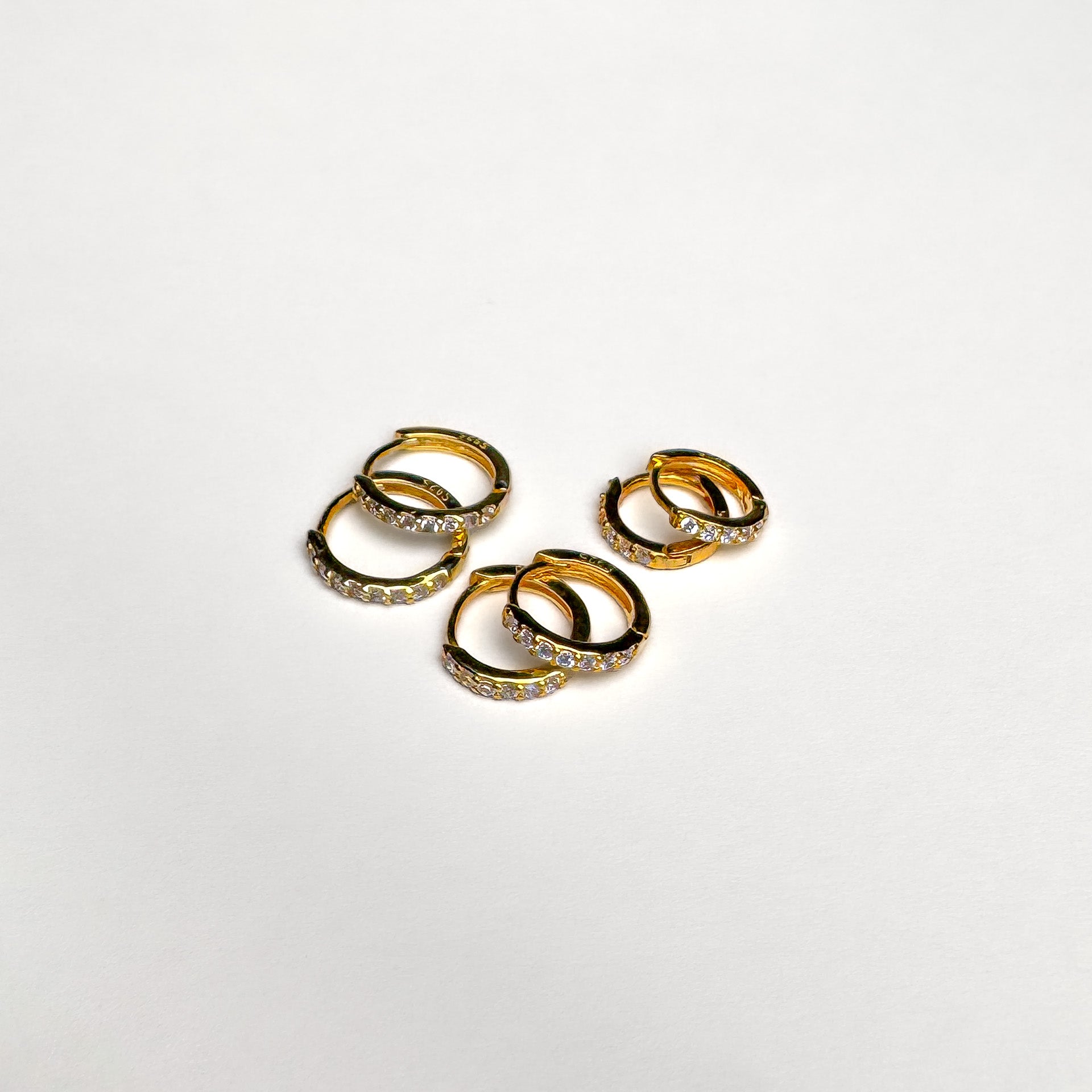 Zirconia - Mini Hoops