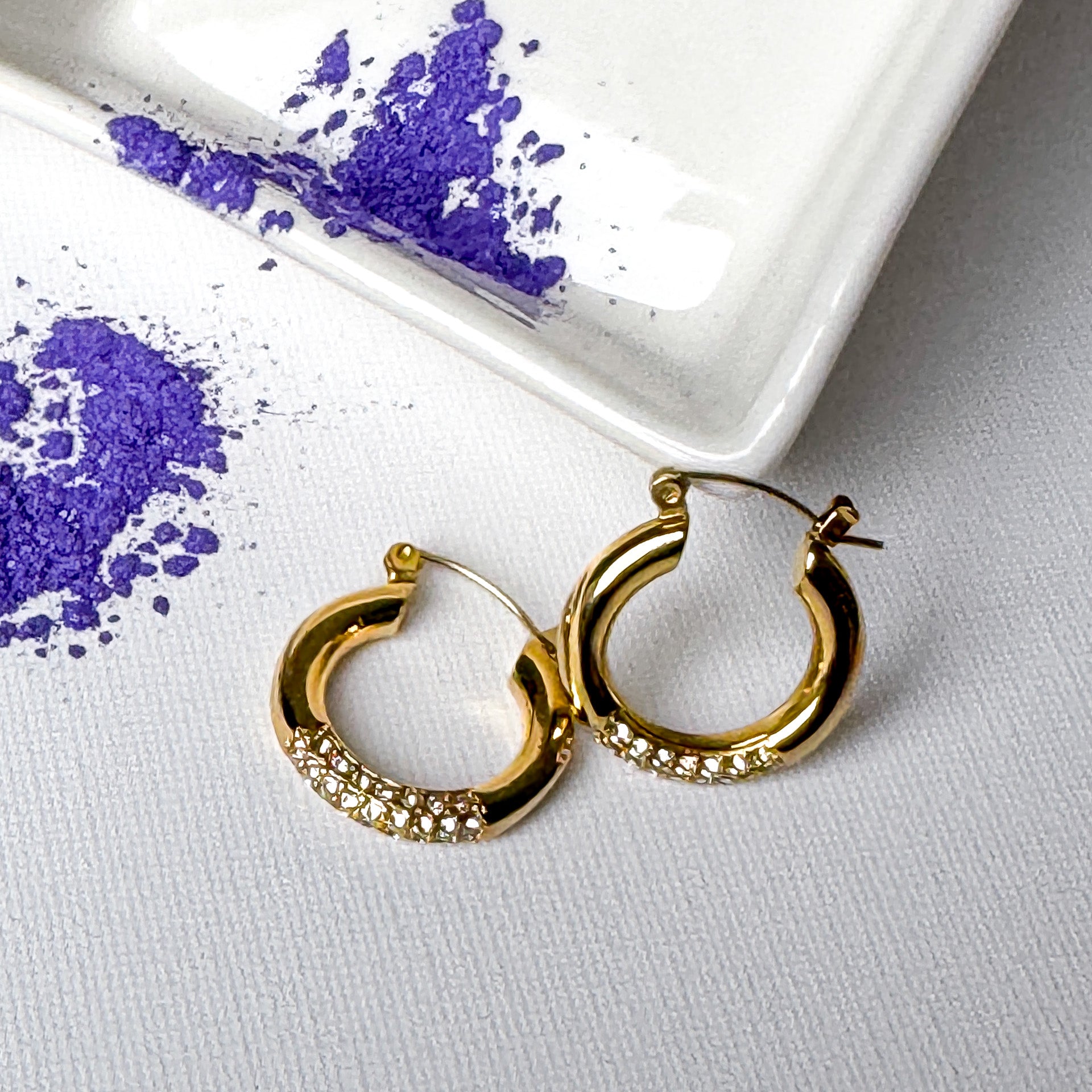 Zirconia Hoops Valery