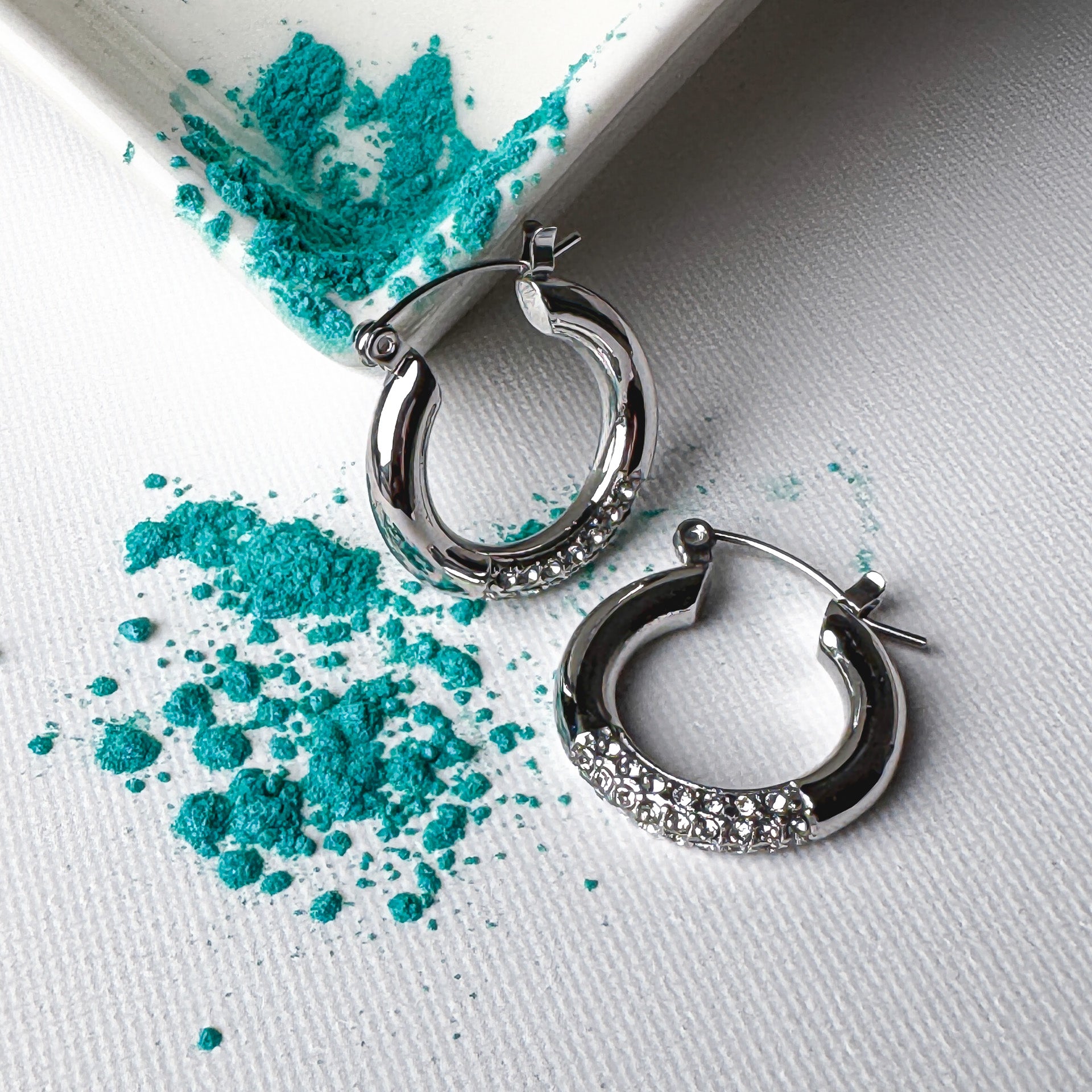 Zirconia Hoops Valery