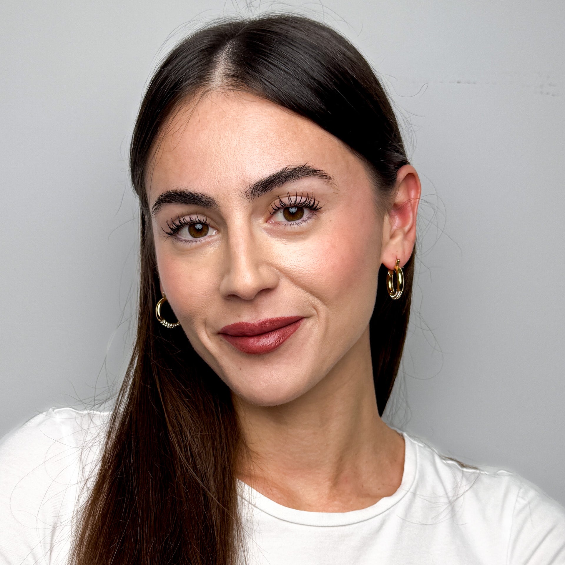 Zirconia Hoops Valery